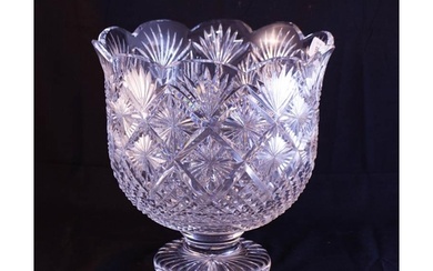 WATERFORD CRYSTAL FOOTED CENTRE BOWL 10"