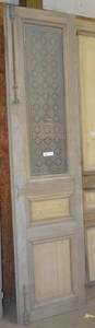 Wooden Door with Glass Insert