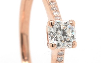 14 kt. Pink gold - Ring - 0.60 ct Diamond - Diamonds