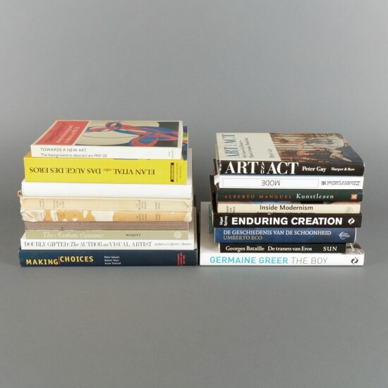 17 boeken: Malraux, A. Psychologie de l'art: Le musée...