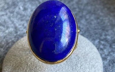 18 kt. Gold - Ring Lapis lazuli