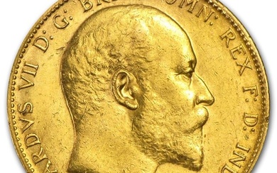 1902-1910 Great Britain Gold Sovereign Edward VII