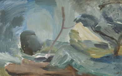 Ivon Hitchens (1893-1979), Wind over Bracken
