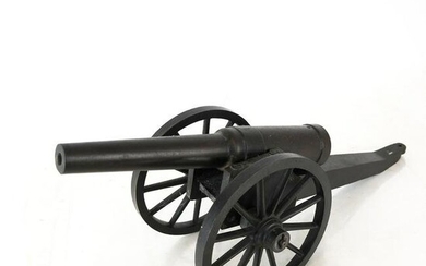 19th C. Bronze Model of a Cannon