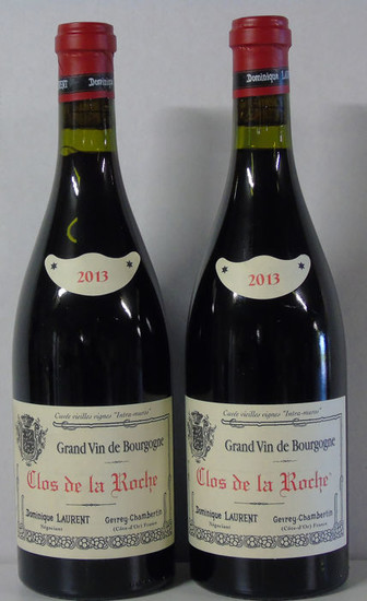 2013 Clos de la Roche- Dominique Laurent - Bourgogne Grand Cru - 2 Bottles (0.75L)