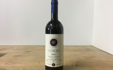 2016 Tenuta San Guido Sassicaia - Bolgheri - 1 Bottle (0.75L)
