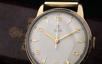 Tudor (Rolex) - Gold Dress Watch - Vintage - Men - 1956