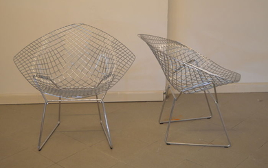 Harry Bertoia - Knoll - Armchair (2) - Diamond Chair