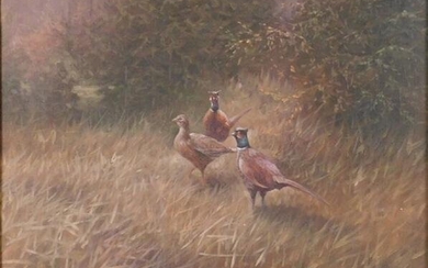 Arling GADE (1920 - 2010). Pheasants. Grouse./Arling