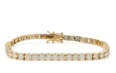 8.20ct Diamond Tennis Bracelet