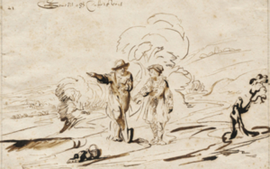 Justus de Gelder (Dordrecht 1650-1707? Vianen), Joseph looking for his brothers