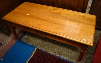 A 19th century and later occasional table having turned column on triple splay legs
