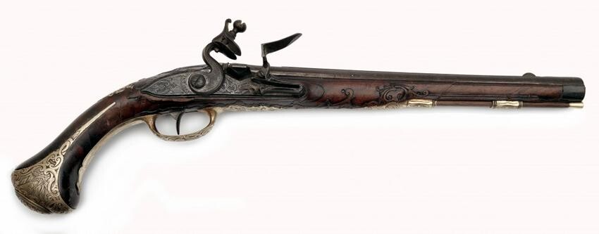 A Flintlock Pistol by Nicolaus Koch