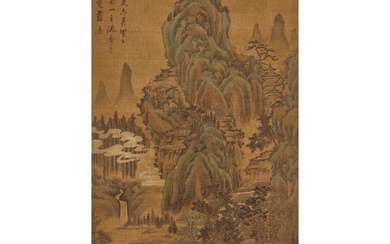A PAINTING WITH LANYING SIGNATURE , CHINA, SONG DYNASTY, 16TH-17TH CENTURY
