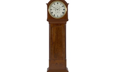 A SCOTTISH GEORGE III MAHOGANY LONG-CASE CLOCK The dial signed A. Paterson, Leith, early 19th century