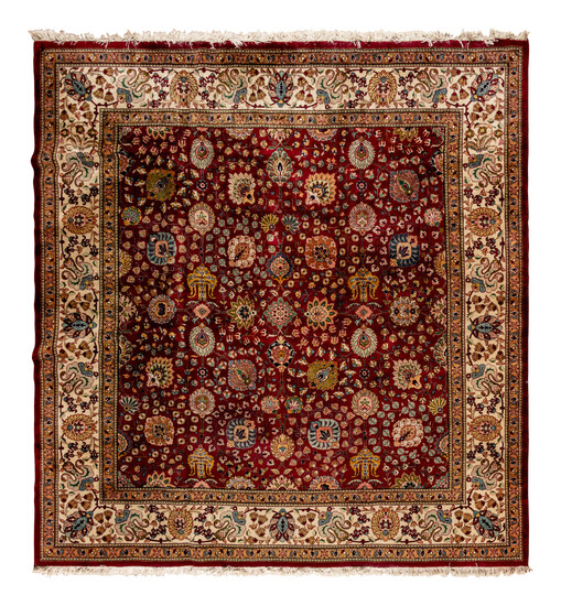 A Tabriz Wool Rug