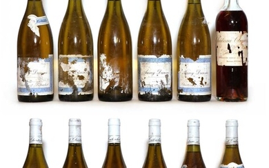 A collection of white and dessert wines