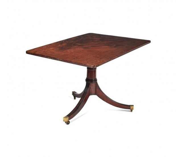 A mahogany rectangular top occasional table, early 19th century