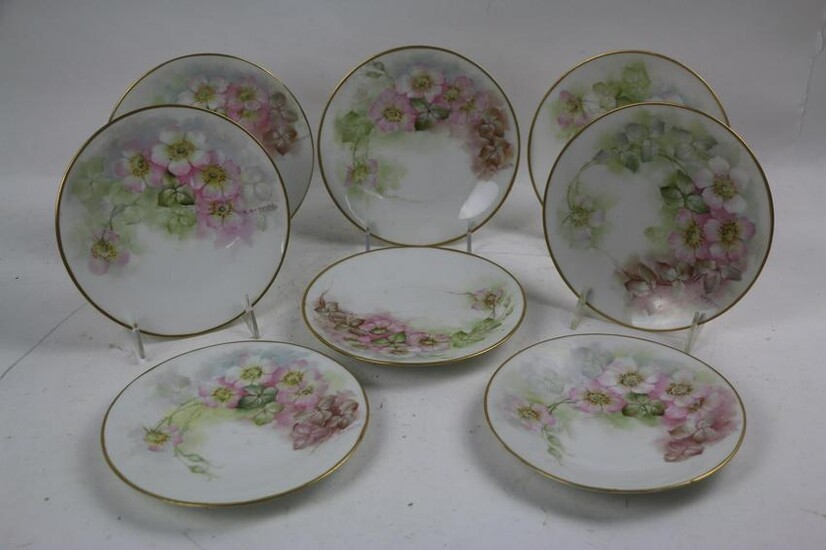ANTIQUE FRENCH LIMOGES PORCELAIN GROUPING