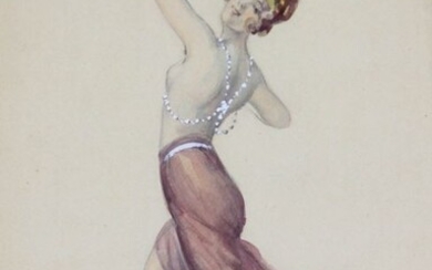 Albert-Joseph Penot (1862-1930) - La Danseuse orientale