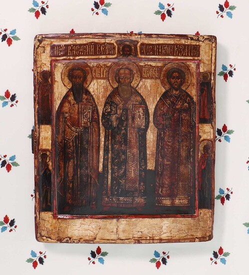 An Icon of the Three Holy Hierarchs