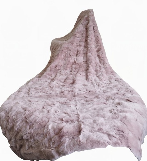 Artisan Furrier - Chinchilla Rex Blanket, Decorative object, Fur coat - Made in: Greece