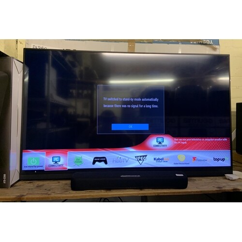 BOXED Toshiba 55U7763DB LED 4K Ultra HD Smart TV, 55" with B...