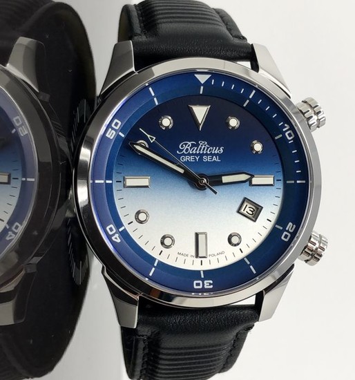 Balticus - Automatic Grey Seal Blue Dial with Date Limited Edition of 200 pieces - Seal Blue Dial - Men - 2011-present