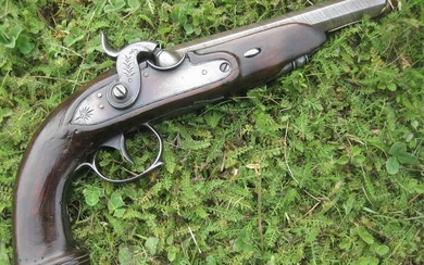 Belgium - 19th Century - Mid to Late - pistolet d'officier - arme personnelle - Percussion - Pistol - 12 mm