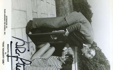 Brigitte Bardot Psa/dna Certed Signed 8x10