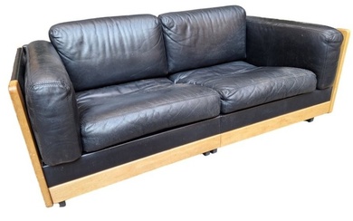 Cassina - Afra Scarpa, Tobia Scarpa - Sofa - 920 - Leather, Wood