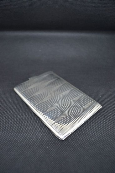 Cigarette case (1) - .950 silver - G. KELLER - France - Early 20th century
