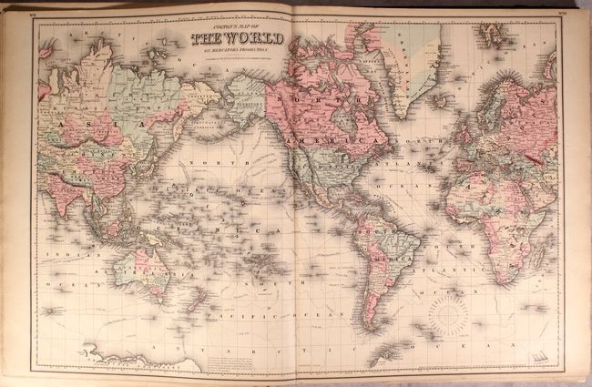 Colton's Impressive General Atlas, "Colton's General Atlas of the World, Containing Two Hundred and Twelve Maps and Plans, on One Hundred and Forty-Two Imperial Folio Sheets...", Colton, G.W. & C.B.