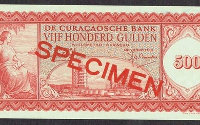 Curaçao - 500 Gulden 1954 Nederlandse Antillen - Specimen - Pick 44s