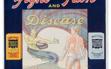 DAVIES, Mitford (1895 – 1966). Fight Pain and Disease / wit...