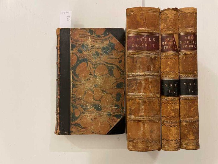 DICKENS (Charles) Bleak House; Little Dorrit; both first editions in book form, 1853 and 1857