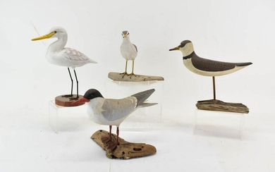 Decoy Group of 4 Decorative Shore Birds