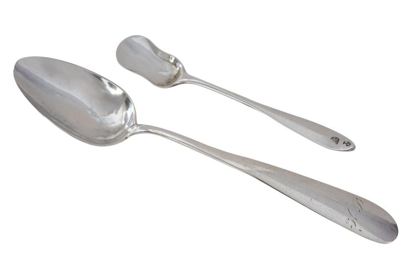 Dessert spoon and sugar spoon | Dessertlöffel und Zuckerlöffel