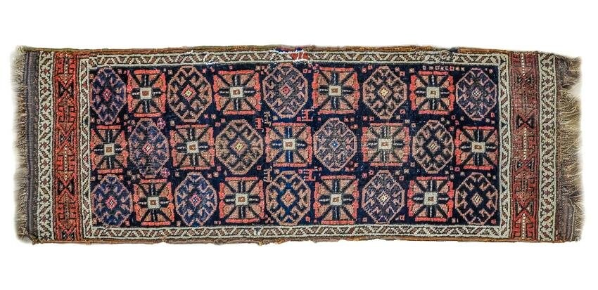 Early 20th c Small Persian Runner