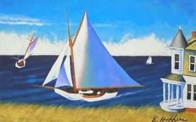 Edward Hopper (attribué à) (1882-1967) - Sans titre
