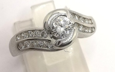 Damiani - Engagement ring White gold Diamond