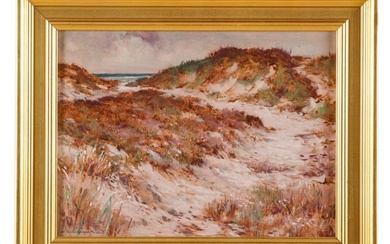 Ernest Chiriacka (1913-2010) "Wildflowers In Sand Dunes #2"