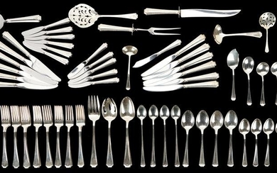 Fairfax Sterling Silver Flatware Service for 12 and