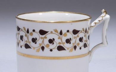 Flight Barr Worcester Porcelain Coffee Can ca. 1820