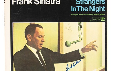 Frank Sinatra Signed Album - Strangers in the Night
