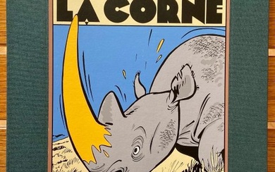 Franquin, André - 1 Portfolio - Spirou et Fantasio - La Corne de rhinocéros - 1993