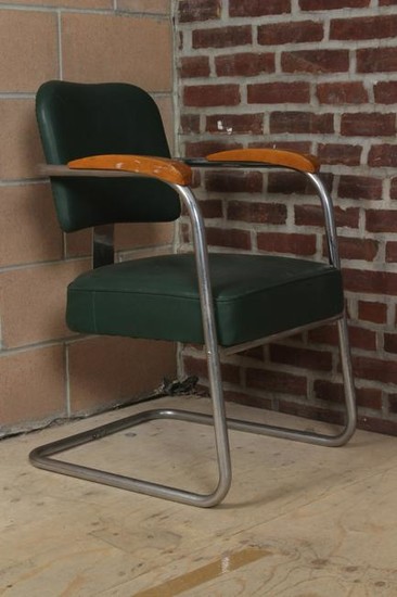 French Modern Cantilever Armchair
