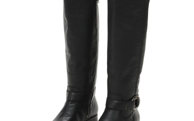Frye & Co. "Adelaide" Boot in Black Leather
