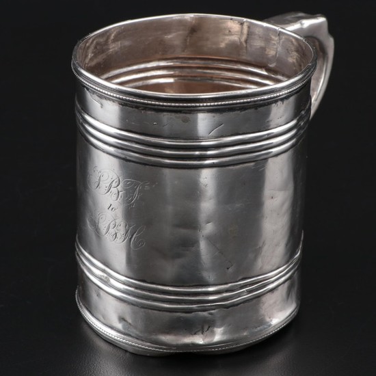Gale & Hayden American Coin Silver Cup, 1845 - 1849