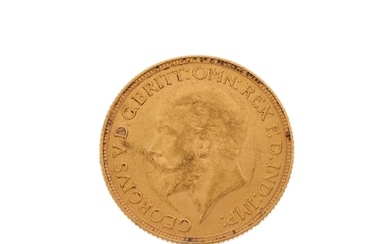 George V, a gold full sovereign coin, dated 1929, diameter 2...